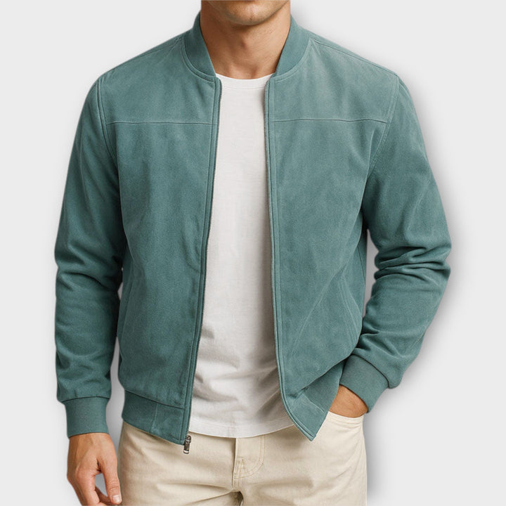 Dario | Authentic Suede Bomber
