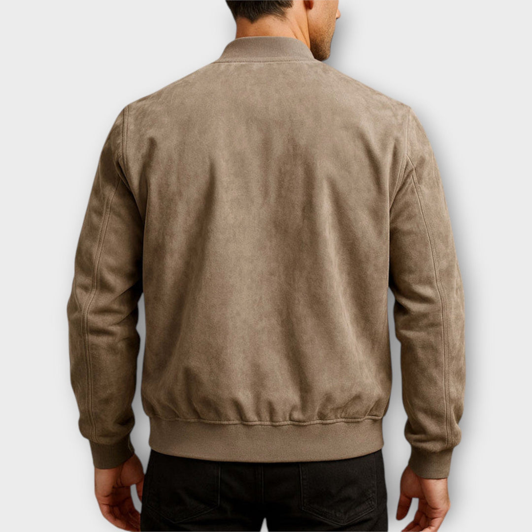 Dario | Authentic Suede Bomber