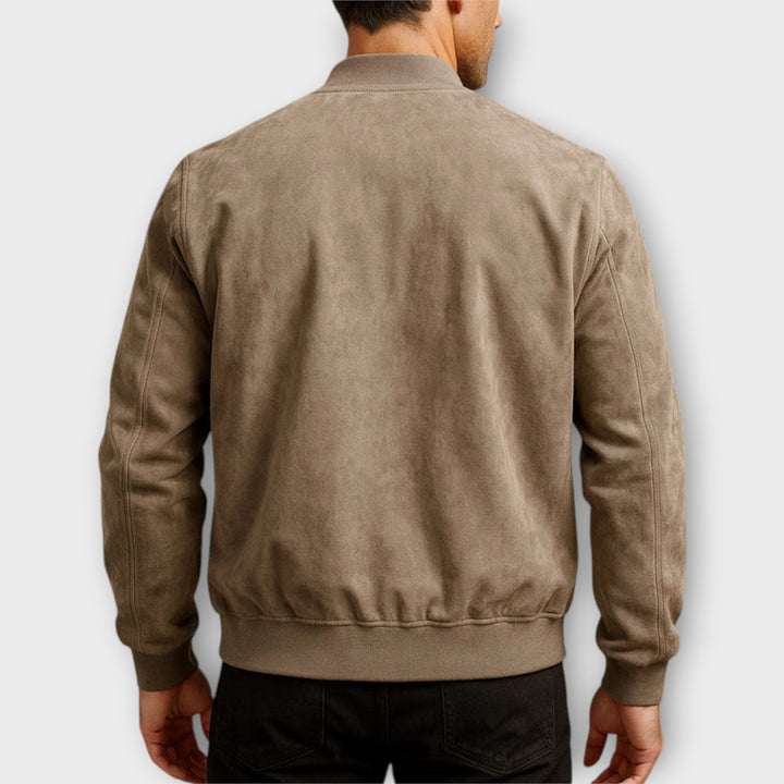 Dario | Authentic Suede Bomber
