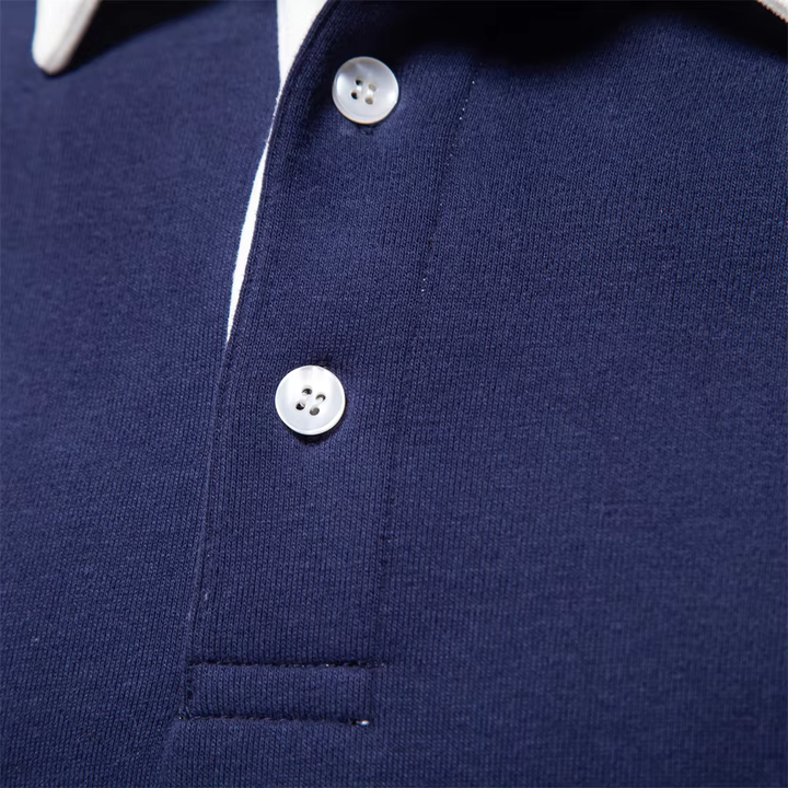 Alex Collins Polo Collar Sweater