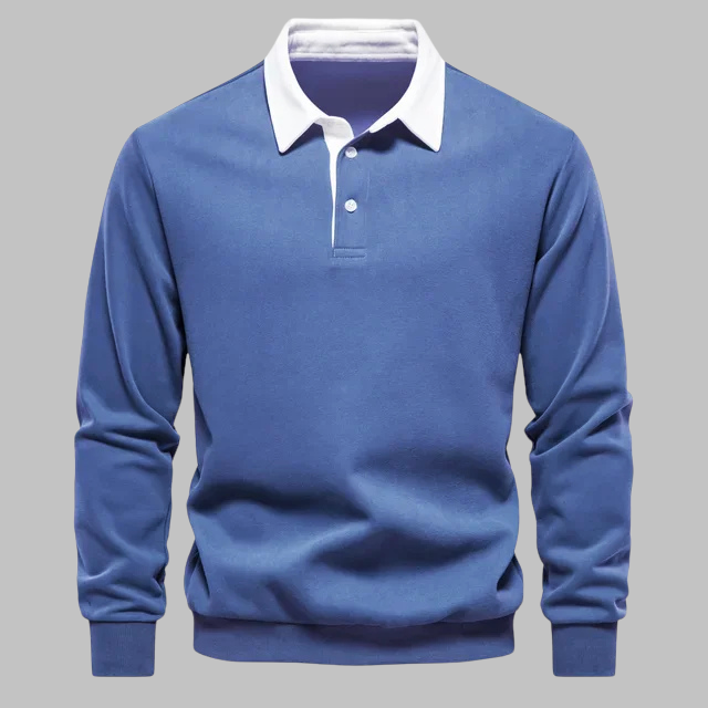 Alex Collins Polo Collar Sweater